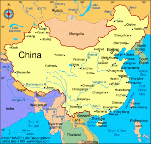 مرز چین با مغولستان