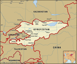 نقشه قرقیزستانndsh